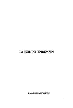 La peur du lendemain