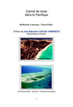 Carnet de route dans le Pacifique