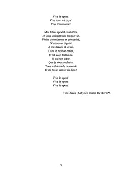 Un poeme de chaque horizon !