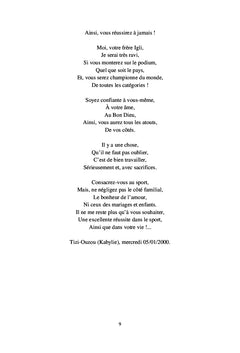 Un poeme de chaque horizon !