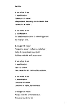 Enfant, pleure!