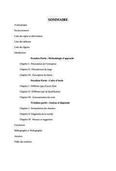Qualification d'un réseau Data