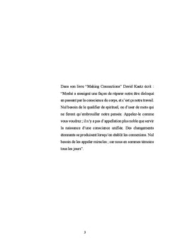 La méthode Feldenkrais