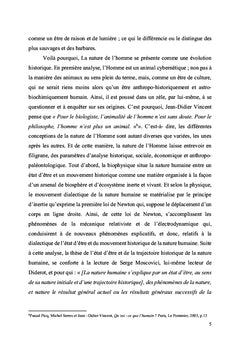 Que devient la nature humaine ?