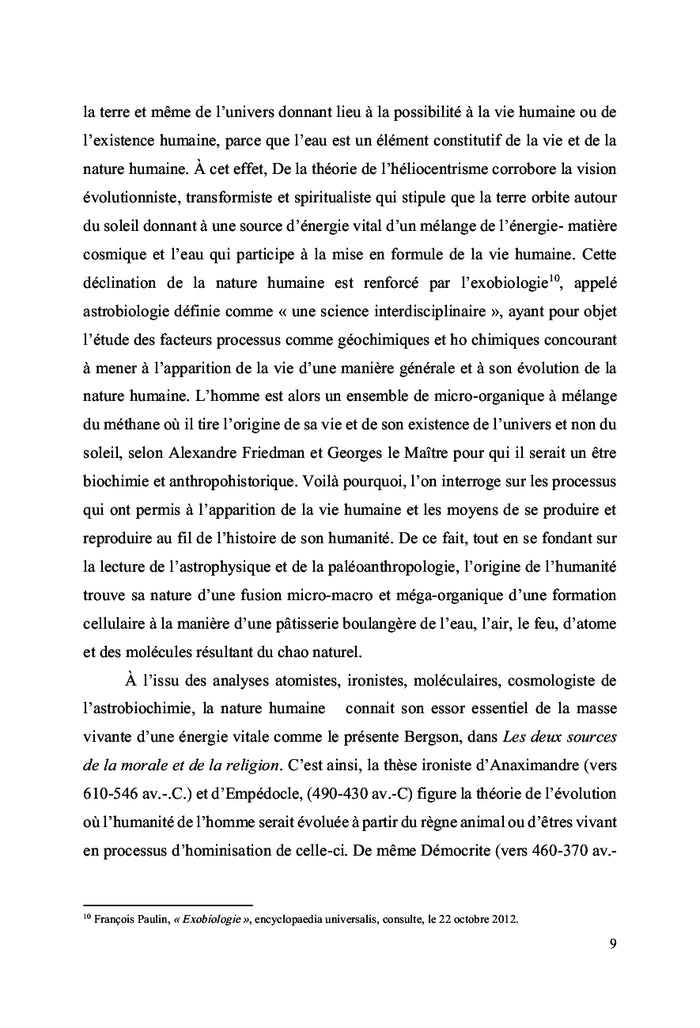 Que devient la nature humaine ?