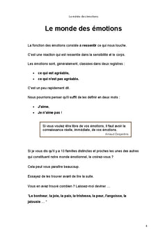 La météo des émotions