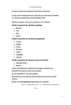 La météo des émotions