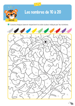 Mes coloriages magiques CP