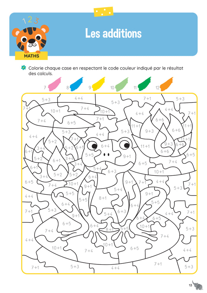 Mes coloriages magiques CP