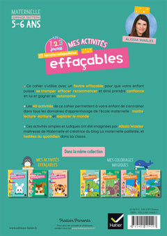 Mes activités effaçables Grande Section