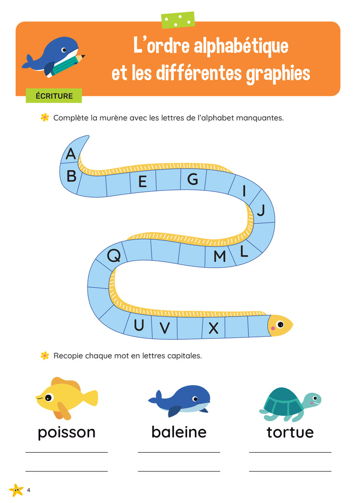 Mes activités effaçables Grande Section