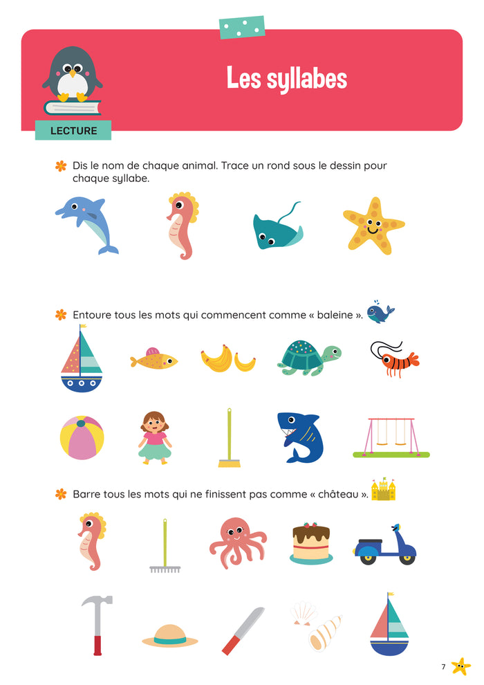 Mes activités effaçables Grande Section