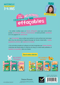 Mes activités effaçables Petite Section