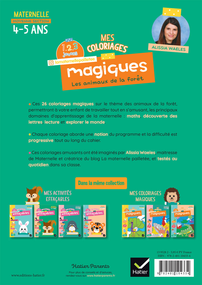 Mes coloriages magiques MS