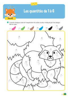 Mes coloriages magiques MS