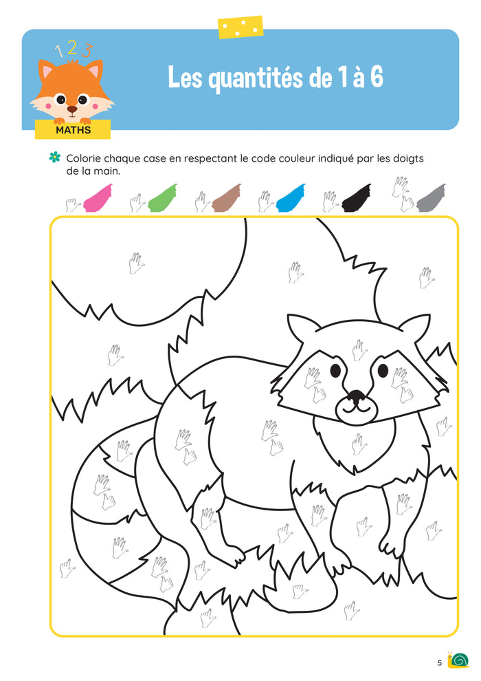 Mes coloriages magiques MS