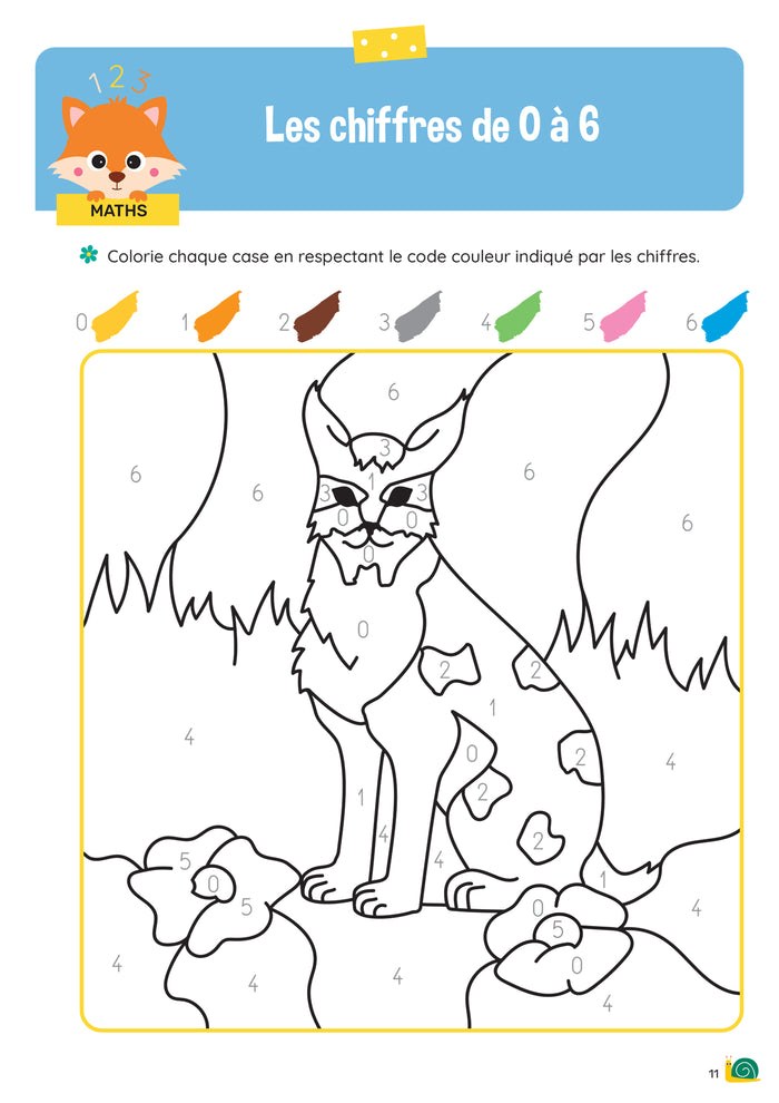 Mes coloriages magiques MS