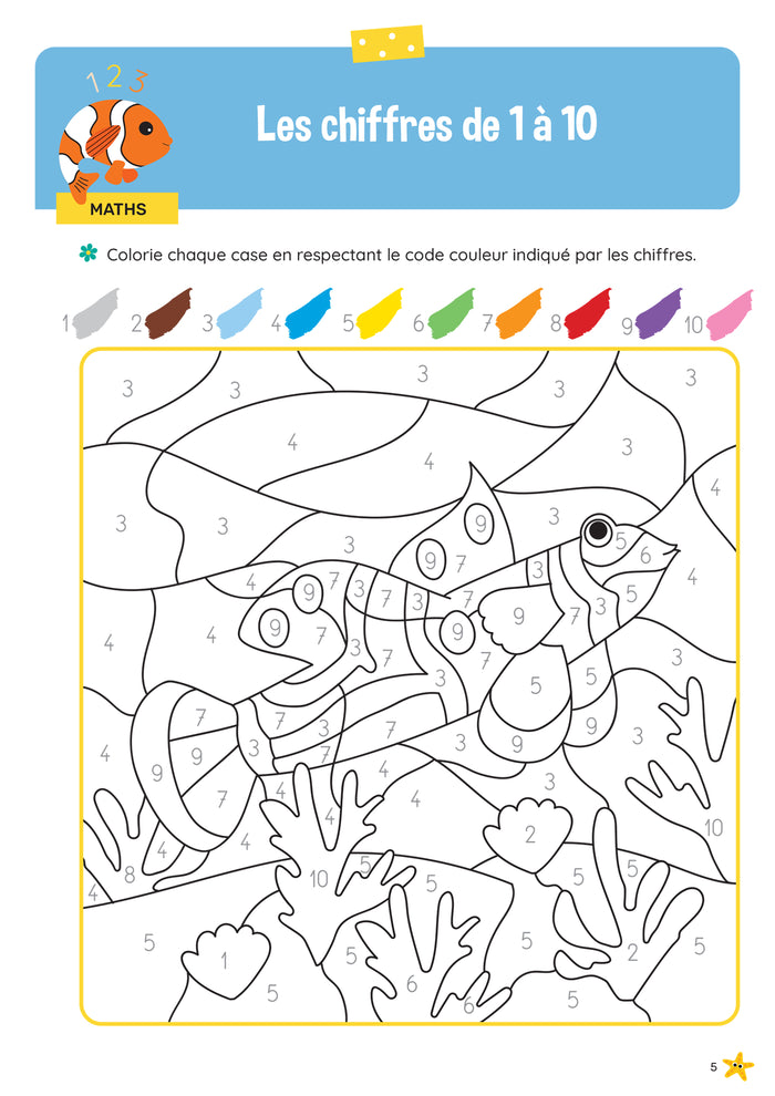 Mes coloriages magiques GS