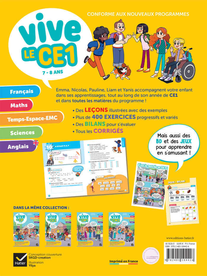 Vive le CE1 - 7 / 8  ans