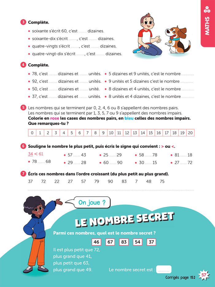 Vive le CE1 - 7 / 8  ans