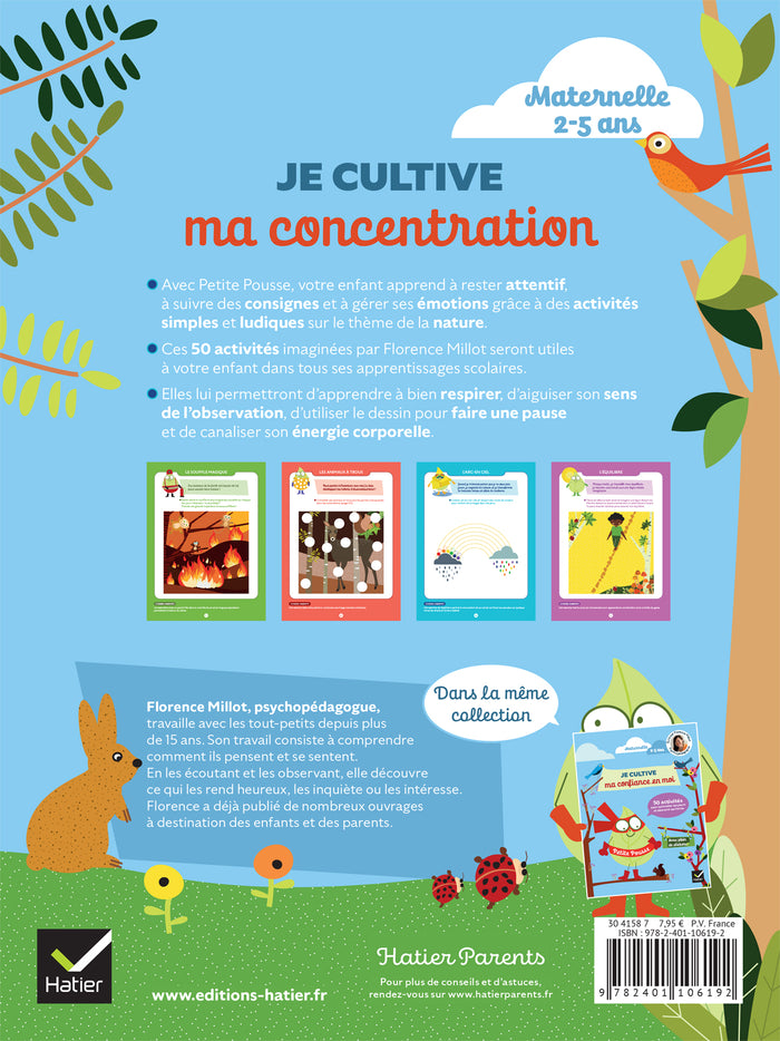50 activités de maternelle pour cultiver sa concentration