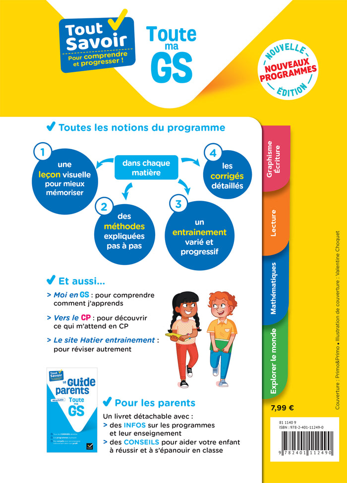 Tout Savoir Grande Section - Tout-en-un