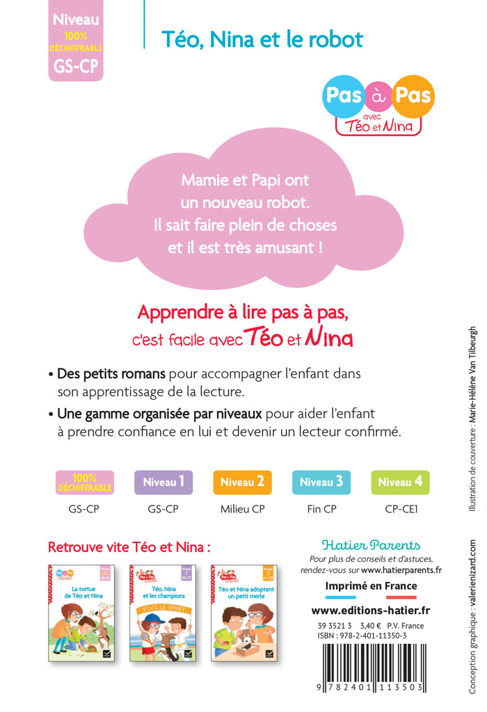 Téo et Nina et le robot