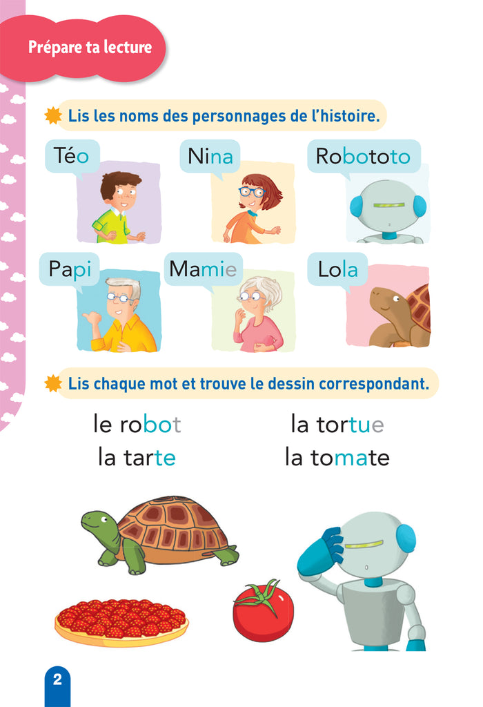 Téo et Nina et le robot