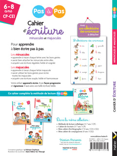 Mon cahier d'écriture minuscules et majuscules - Refonte 2025