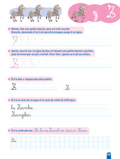 Mon cahier d'écriture minuscules et majuscules - Refonte 2025