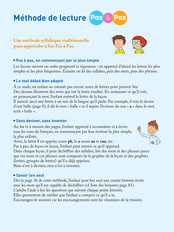 Ma méthode de lecture syllabique - nouveau programme