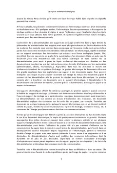 Le repere tridimensionnel plat