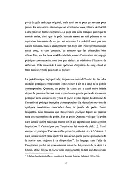 Vers une Démarche Innovatrice du Langage Poétique