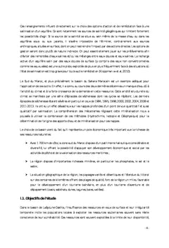 Hydrogéologie des différents aquifères du bassin Laâyoune-Dakhla Maroc