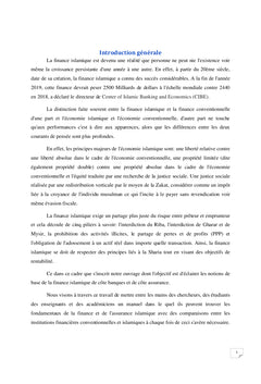 Finance et Assurance Islamique