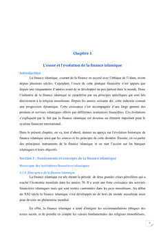 Finance et Assurance Islamique