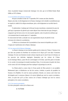 Finance et Assurance Islamique