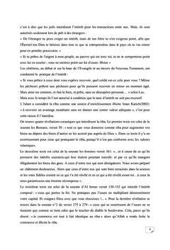 Finance et Assurance Islamique