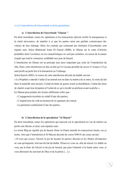 Finance et Assurance Islamique