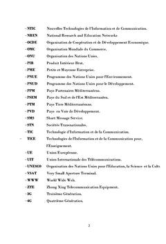 Les Investissements dans les NTIC aux Pays Euro-méditerranéens