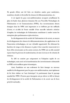 Les Investissements dans les NTIC aux Pays Euro-méditerranéens