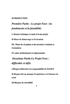 Le projet Noor: un modéle de partenariat UE-Maroc