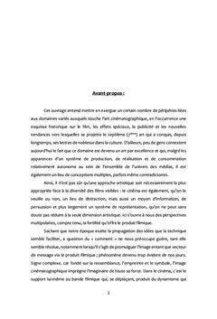 Le cinéma dans ces états contemporains