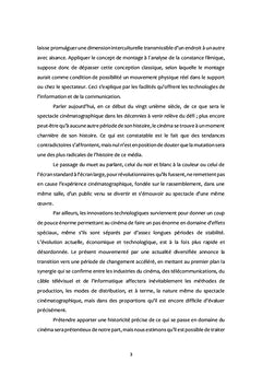 Le cinéma dans ces états contemporains