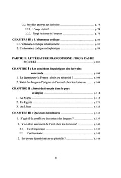 Le Contact Des Langues en Littérature