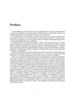 Calcul Différentiel Abstrait