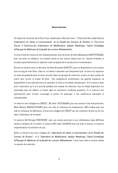 Elaboration et caractérisation structurale,morphologique et optique