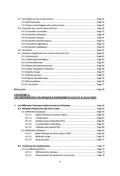 Elaboration et caractérisation structurale,morphologique et optique