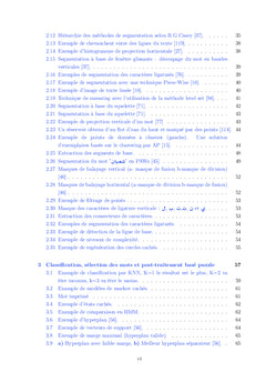 Technique basee puzzle pour la reconnaissance du texte arabe manuscrit