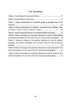 Broyage de Minerai de Phosphate